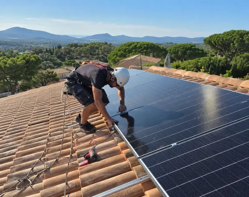 Installateur panneaux solaires Cuxac-Cabardès — pose photovoltaïque sur toiture